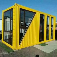 20ft 40ft pré-fabricou casas vivas portáteis do contentor