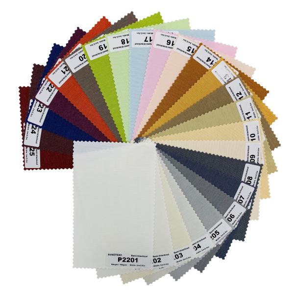 100% Polyester Pearlic Roller Window Blinds Fabrics 160gsm