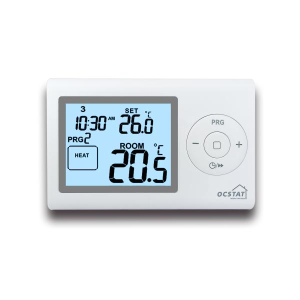 Termostato sem fio não programável para caldeira a gás