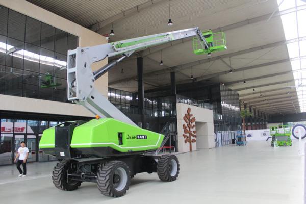 Elevador 88ft telescópico longo do crescimento da garantia 14.5T 27m para a construção
