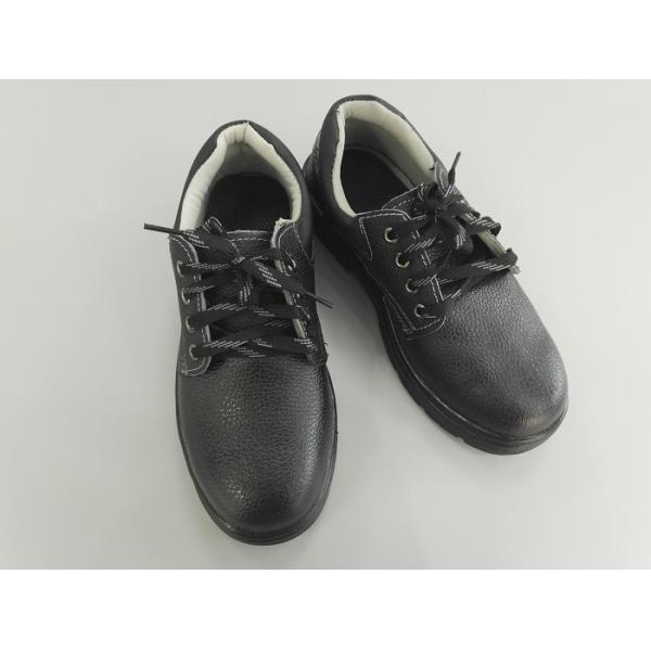 Ботинки чистой комнаты ESD ботинок безопасности людей PU Outsole кроют кожей верхний черный размер # 35 до 48