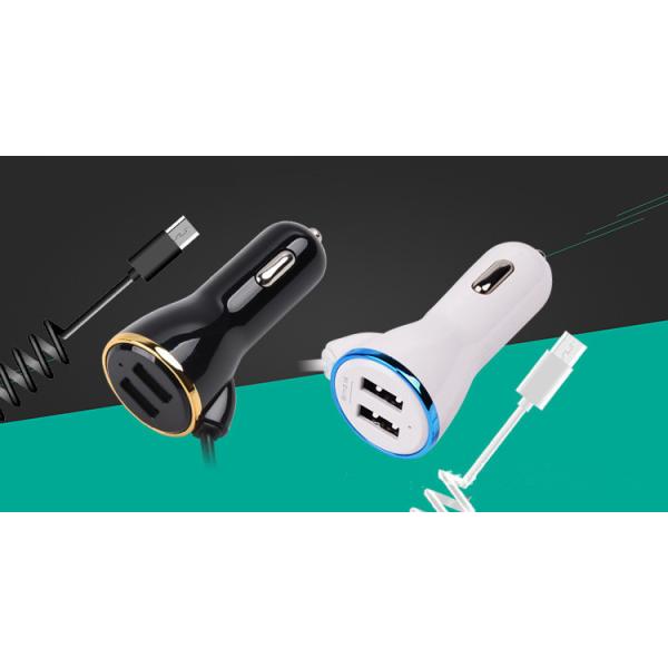 Lightning line USB charger for vehicle mobile phone charger