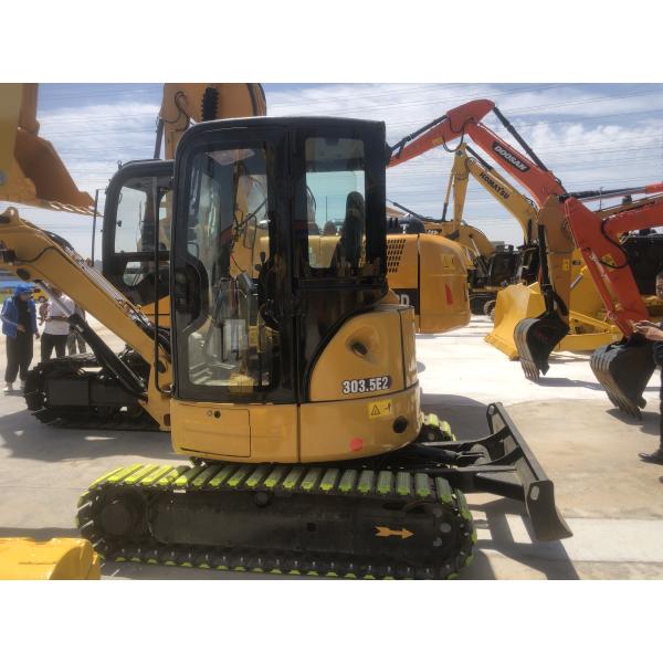 3.5T Excavadora de nueva generación CAT 303.5 Excavadora original japonesa con motor de rastreo
