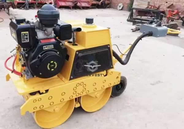 800kg Vibratory Road Roller LTC08H Walking behind Double drum 5.9kw