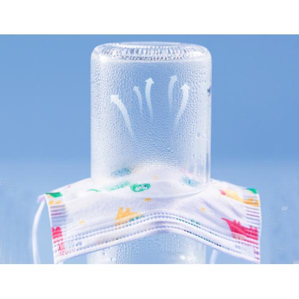 Blue Printed Anti Virus Disposable Mask 3 Ply Dust Mask Haze Proof For Children