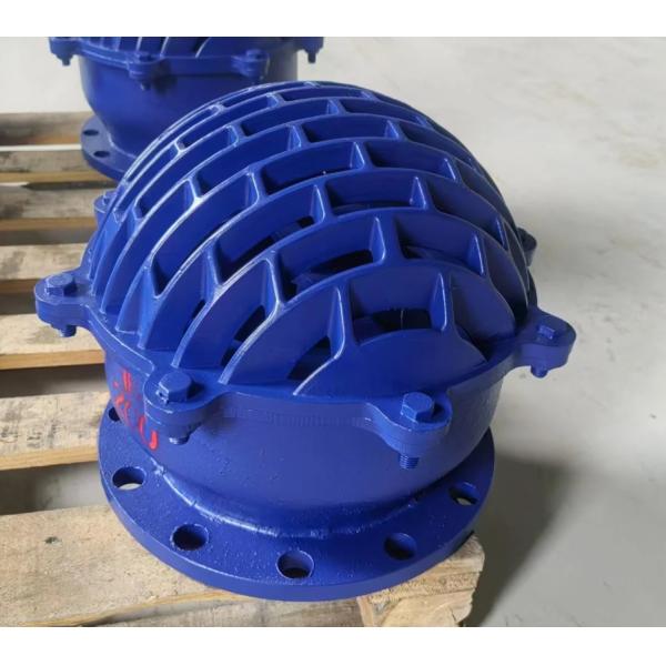 flange standard bs4504 body material GGG50 ductile iron flanged foot valve supplier