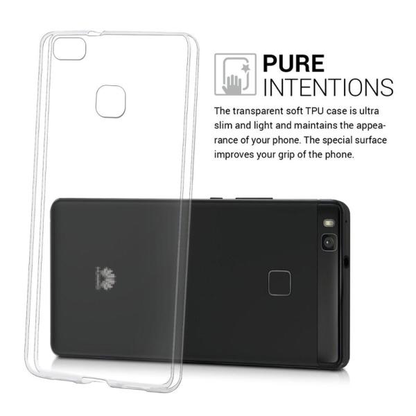 Hot Back Protective Cover TPU Crystal Slim Clear Phone Case for HUAWEI P9 lite (2017)