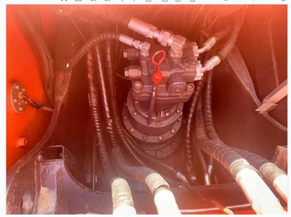 HITACHI ZX120 de segunda mano Excavadora hidráulica montada con un cubo de 0.52m3