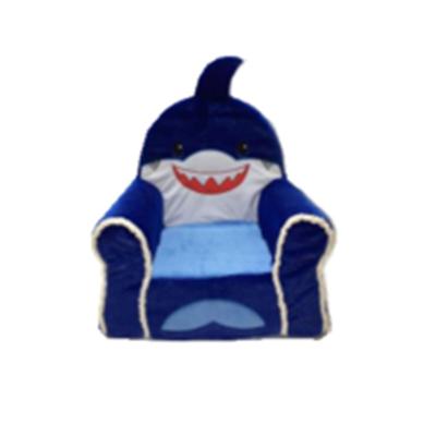 1.57FT 0.48M Decorative Stuffed Animals Plush Shark Chair Hypoallergenic