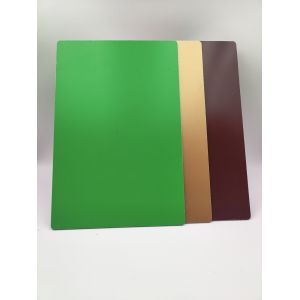 Лоск листа 4mm ACP зеркала травы зеленый алюминиевый высокий для разделов