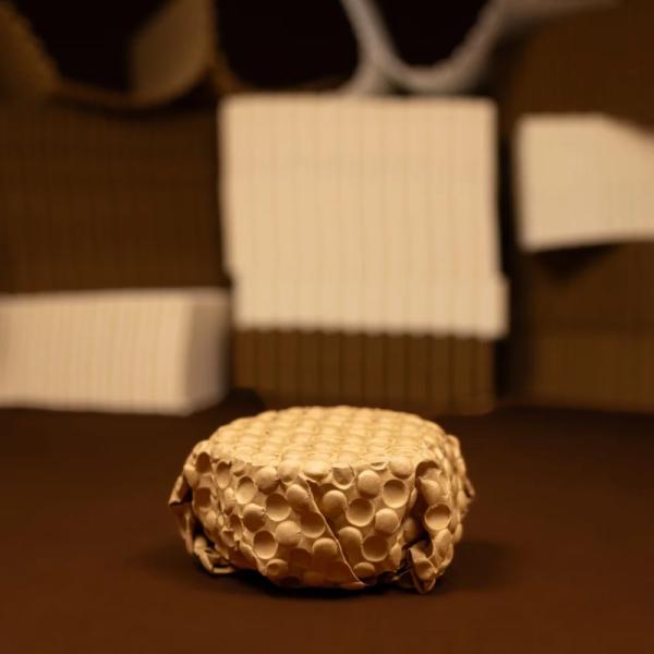 Industrial Bubble Paper Roll 60cm X 50m  Cushioning  Brown Paper Roll