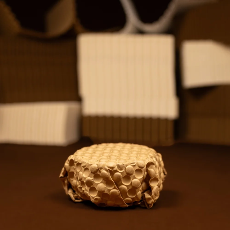 Industrial Bubble Paper Roll 60cm X 50m  Cushioning  Brown Paper Roll