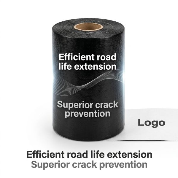 Waterproof Asphalt Crack Tape Pavement Stress Absorbing Reinforcement Tape