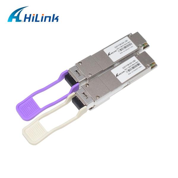 HL-QSFP28-100G-80 100Gb/s QSFP28 BiDi 80km Transceiver Hot Pluggable Simplex LC Connector EML+PIN with SOA Single mode DDM
