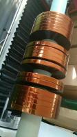 La cinta echada a un lado doble fuerte da alta temperatura, Polyimide del ESD del silicio cortó la cinta de Kapton con tintas