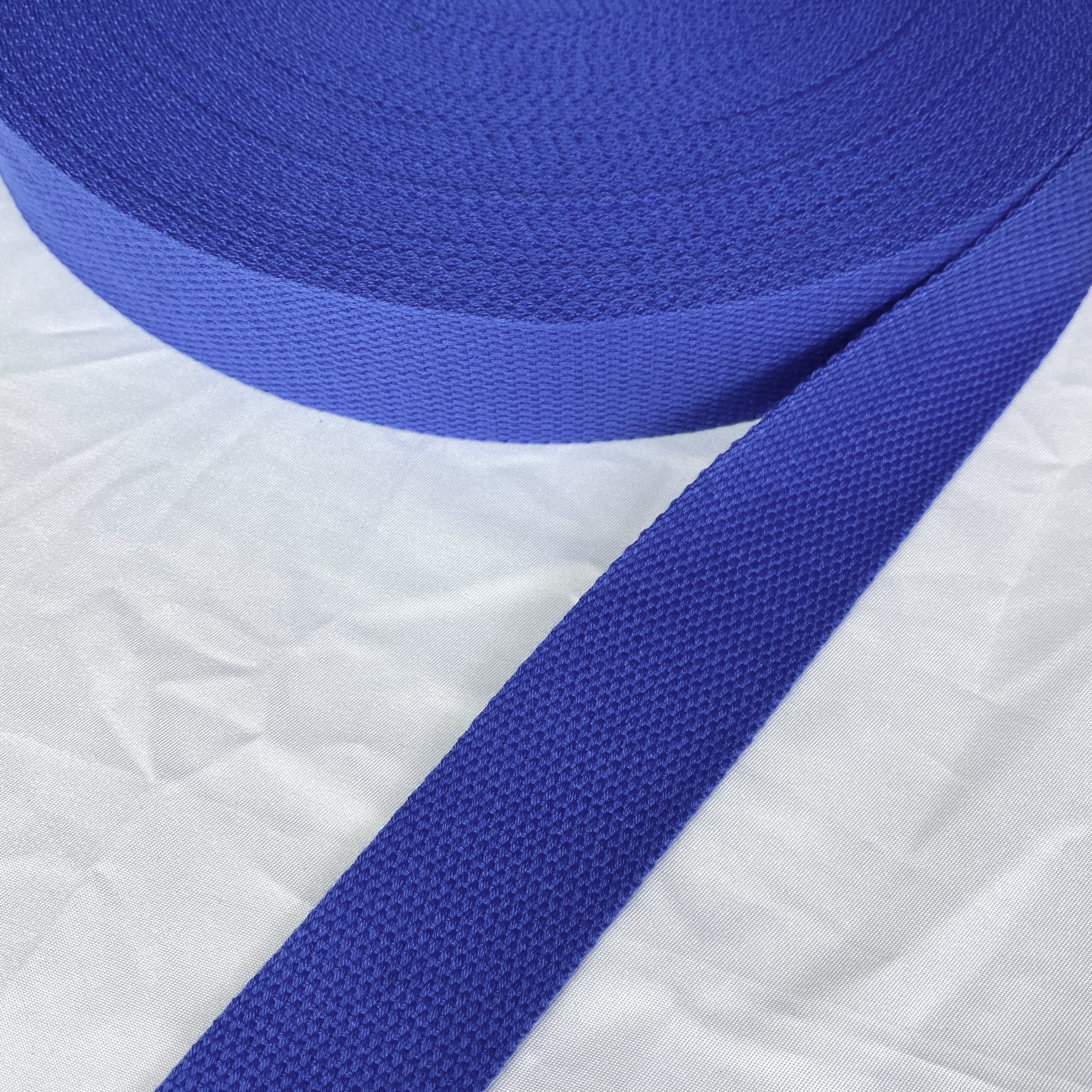 Soft bead Polyester-cotton webbing in a variety of colors Dupont Tote bag strap Textiles