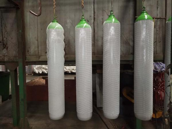 Customized Colour And Size 40L Types of Medical Oxygen Tank for Home Use
