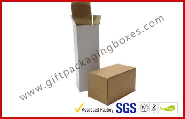 E Flute Custom Cup Corrugated Paper Box , White / Brown Carton Packing Boxes in Market