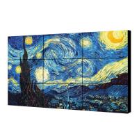 pantalla que empalma de 500cd/m2 500cd/m2 LCD panel LCD de 75 pulgadas