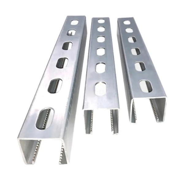 Lightweight Stainless Steel Slotted Strut Channel C Shaped 8Ft ODM