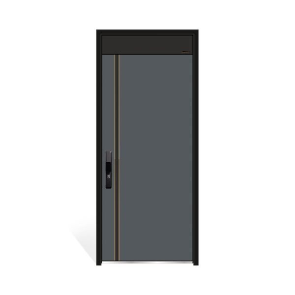 Thick Leaf Luxury Entrance Door Steel Armored Security Door For Villa