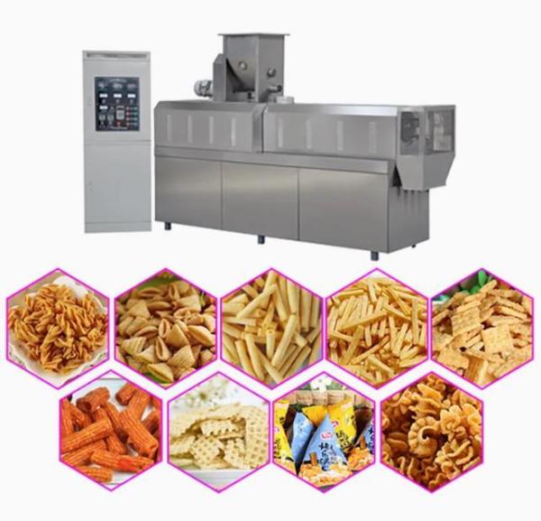 Norme frite automatique de la CE de machines de granule de casse-croûte de la nourriture 3D d'extrusion
