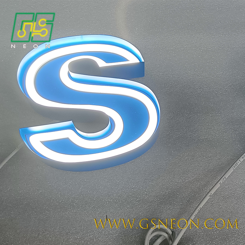Exposed Neon Channel Letter Signs Outdoor LED Neon Signs Custom