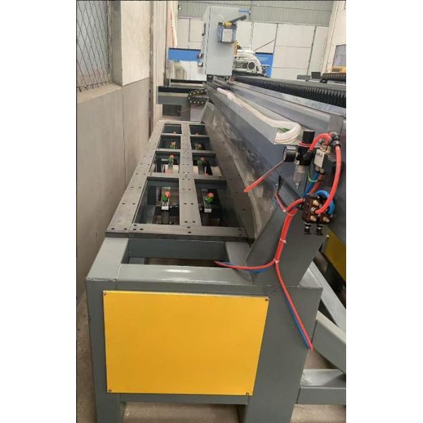 ZEUS 45 Degree Chamfering Machine One Cutting Four Edgeing PLC Control Bearing Gearbox Motor  Grinding stone polishing machine