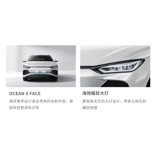 2024 BYD E2 Luxury SUV Speed EV Motor Left Steering Mini 4x4 Energy Electric Vehicle