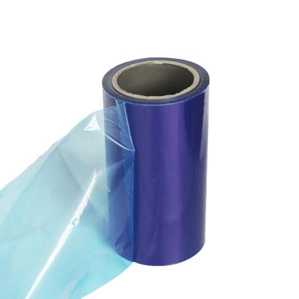 Temporary Protection Anti UV Blue Color PE Protective Film For Window Glass Surface Custom Moisture Proof