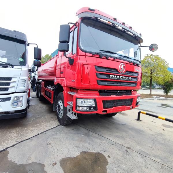 Best-Selling SHACMAN 6*4 Fuel Tank Truck Turkmenistan Diesel Engine Used for Fuel Delivery Oilfield Crude Oil Transport