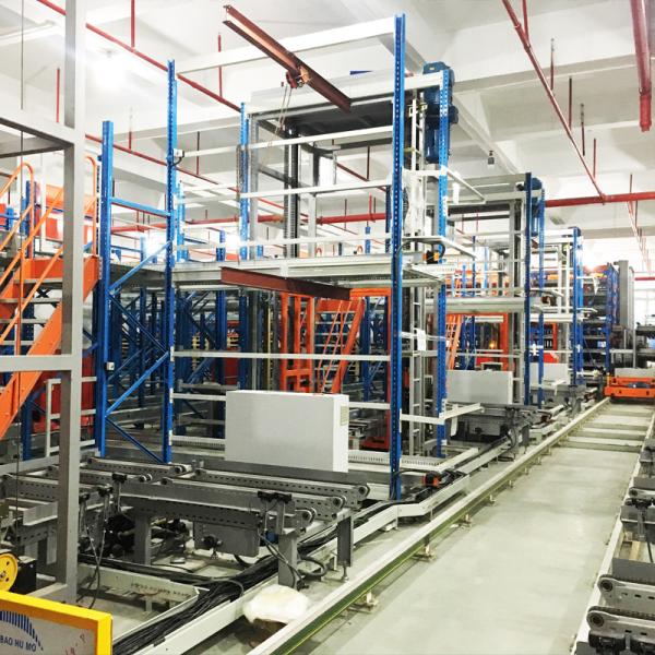 ASRS, système automatisé de stockage et de récupération