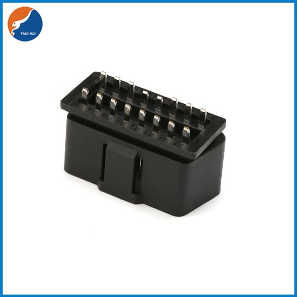 Подгонянный соединитель OBD2 OBD II OBD 2 мужчины Pin 12V 24V 16 женский с замком для аппаратуры автомобиля диагностической