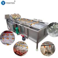 Máquina de limpeza de alimentos de 440 V Máquina de lavagem de vegetais industriais para oliveiras Avocado