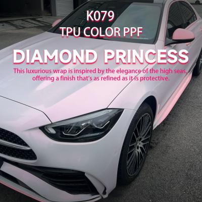 K079 Diamant Princess TPU couleur peinture automobile film de protection en vinyle enveloppement Glitter