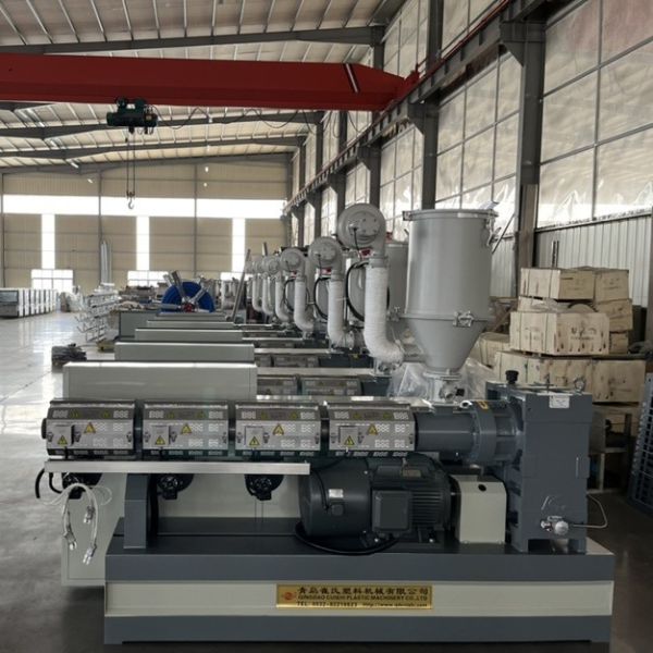 Energy Saving PVC Single Wall Corrugated Pipe Manufacturing Equipment