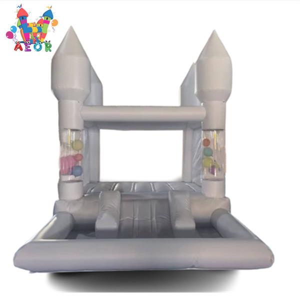 White Bounce House Bounce House Commercial Jumping Castle Bouncy Castle