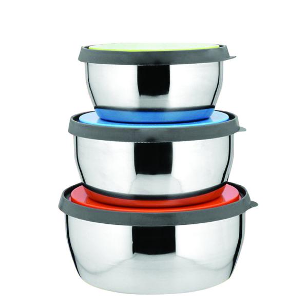 Supermarket populars selling colorful stainless steel fresh box,keep food fresh box