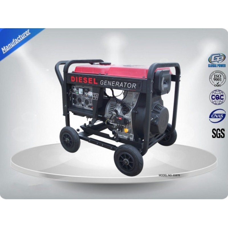 Quiet Running Portable Diesel Generator , Portable Home Generators 1.7-2.0 Kva