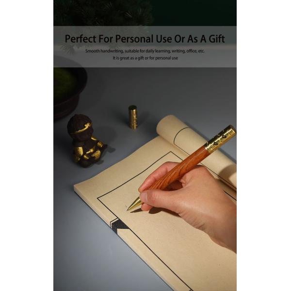 Gift Aromatherapy Roller Ball Pen Chinese Style Monkeyking Golden Cudgel Hooped Rod