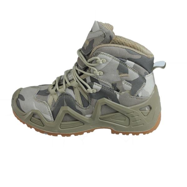 Work Occasion Army Boots Combat Style with Mesh Lining Material PUPU Non Slip Hiking Outdoor Boots