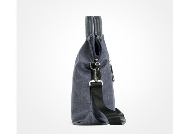 Casual Unisex Canvas Tote Bags Simple Design 33x34x11.5 CM Customized Logo