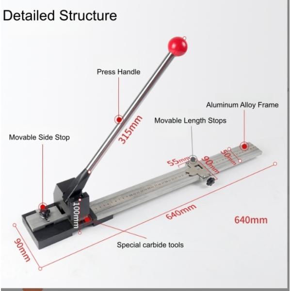 Creasing Matrix Cutter Be Used With Automatic Die Cutting Machine Automatic Creasing Strip Cutter