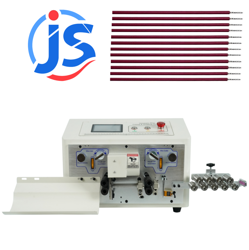 4.3 Inch Touch Screen Automatic Cable Stripping Machine with Hard Tungsten Steel Blade and 4000-10000PCS/H Capacity