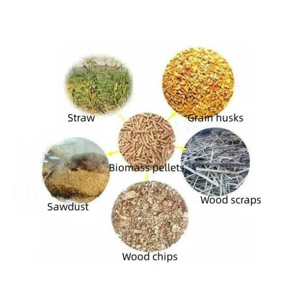 Flat Die Wood Sawdust Pellet Mill Environment Protection Energy Saving