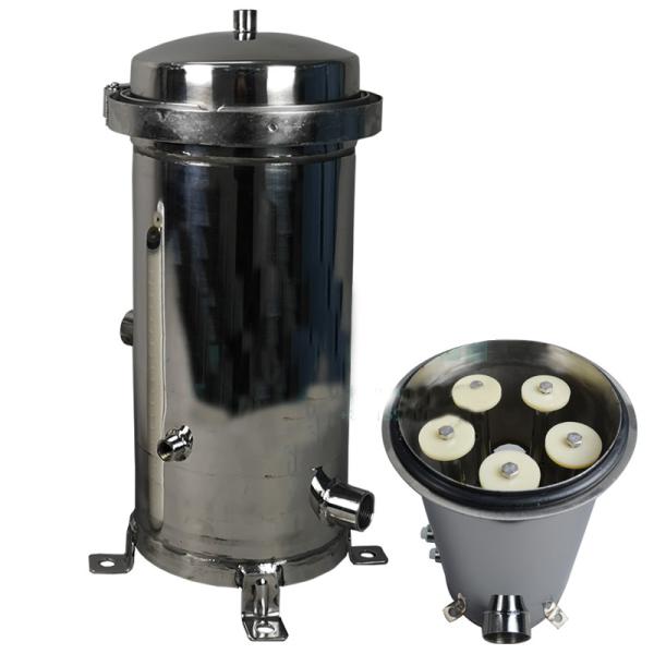 304/316L Stainless Steel Magnetic Single Multi Cartridge Filter Housing for wine oil water treatment 10 20 30 40 inch