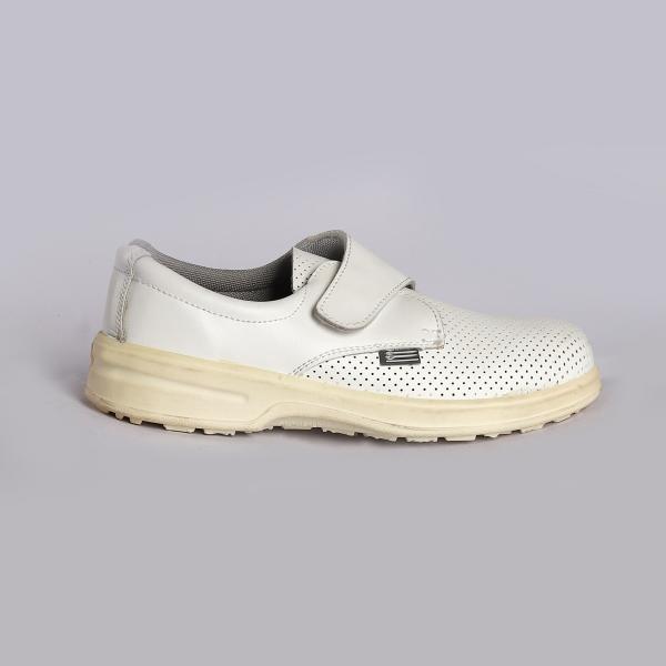 Leather Slip Punture Resistant Breathable Safety Shoes PU Outsole Cow Leather