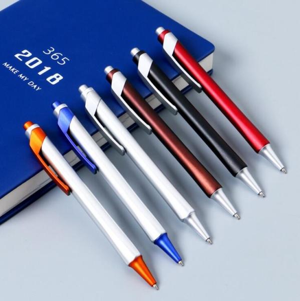 Plastic Ball PenCustom Plastic PenClick Type Ball Pen