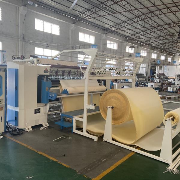 A ALTA VELOCIDADE ESTOFANDO DA MÁQUINA DE ZOLYTECH WV15 MULTI-NEEDLE AUTOMATIZOU O PONTO DE CORRENTE 1500 RPM PARA AS EDREDÕES E OS COBERTORES