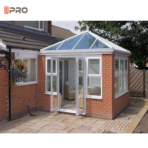 Decore grupos da mobília o Sunroom 14x22 de quatro estações com chaminé